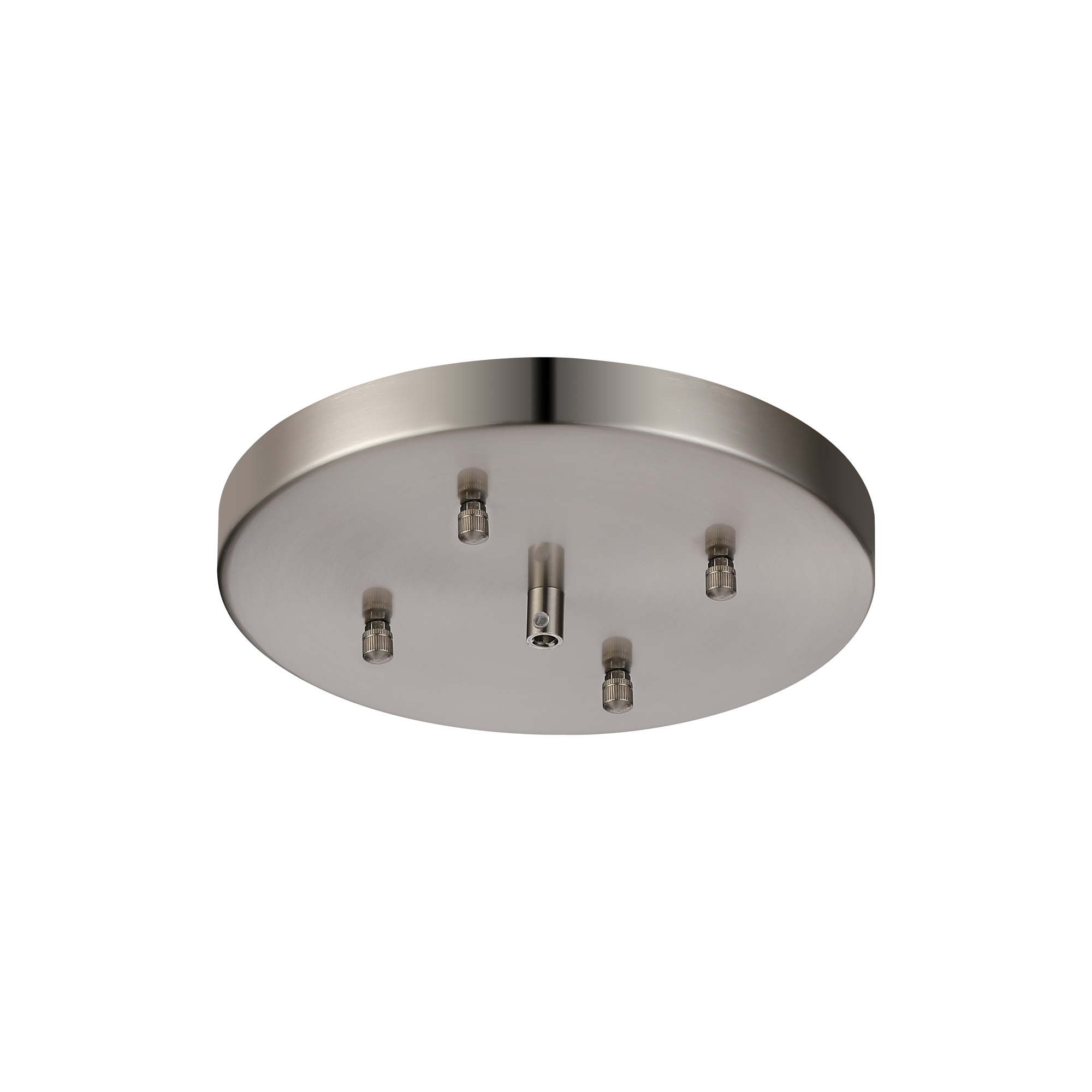 D0853SN/NH  Hayes No Hole 230mm Heavy Duty Ceiling Plate Satin Nickel